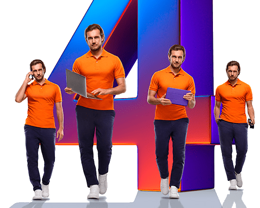 Великолепная четверка Ростелеком в&nbsp;СНТ Росинка